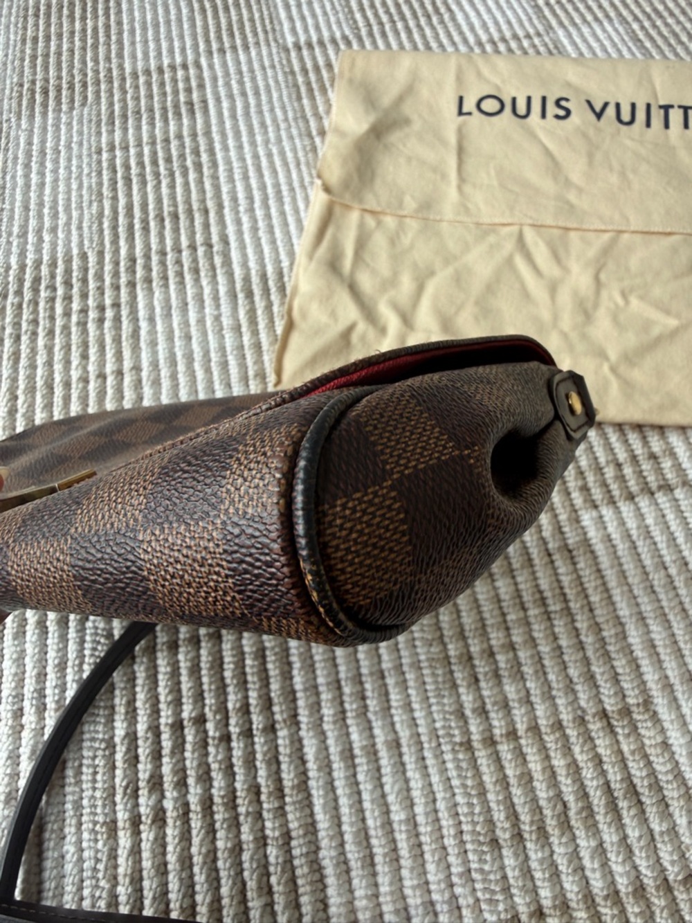 Louis Vuitton Brown Damier Favorite MM Crossbody Bag - Picture 7 of 17